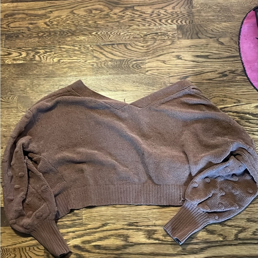 moon & madison Brown Cardigan Sweater